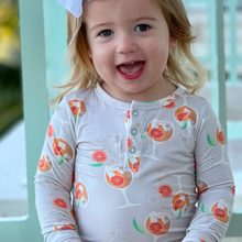 Load image into Gallery viewer, Amalfi Coast Aperol Spritz Gray Two-Piece Set