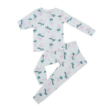 Load image into Gallery viewer, Miami Palm Tree White Two-Piece Set