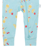 Load image into Gallery viewer, Miami Vice Fruit Smoothie Zippered Romper