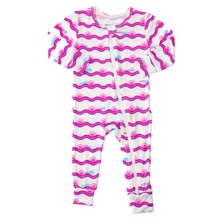 Load image into Gallery viewer, Hamptons Sunset Zippered Romper