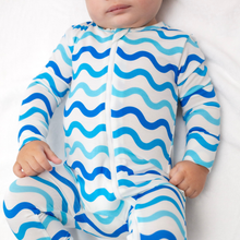 Load image into Gallery viewer, Hamptons Surfside Zippered Romper