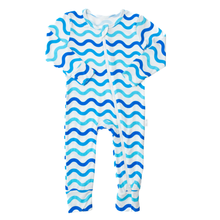 Load image into Gallery viewer, Hamptons Surfside Zippered Romper