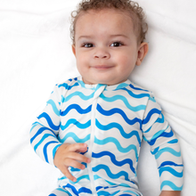 Load image into Gallery viewer, Hamptons Surfside Zippered Romper