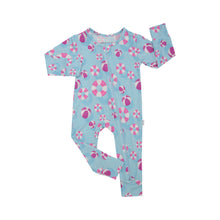 Load image into Gallery viewer, Hamptons Pool Party Pink Zippered Romper