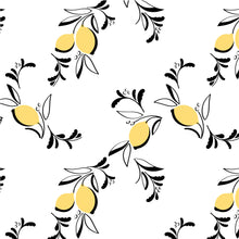 Load image into Gallery viewer, Amalfi Coast Lemon White Two-Piece Set
