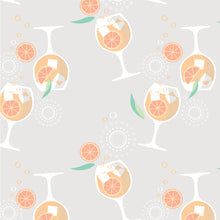 Load image into Gallery viewer, Amalfi Coast Aperol Spritz Gray Two-Piece Set