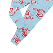 Load image into Gallery viewer, Amalfi Coast Red Beach Umbrella Two-Piece Set