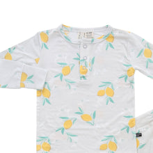 Load image into Gallery viewer, Amalfi Coast Lemon Gray Two-Piece Set