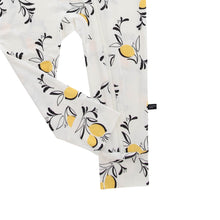 Load image into Gallery viewer, Amalfi Coast Lemon White Zippered Romper