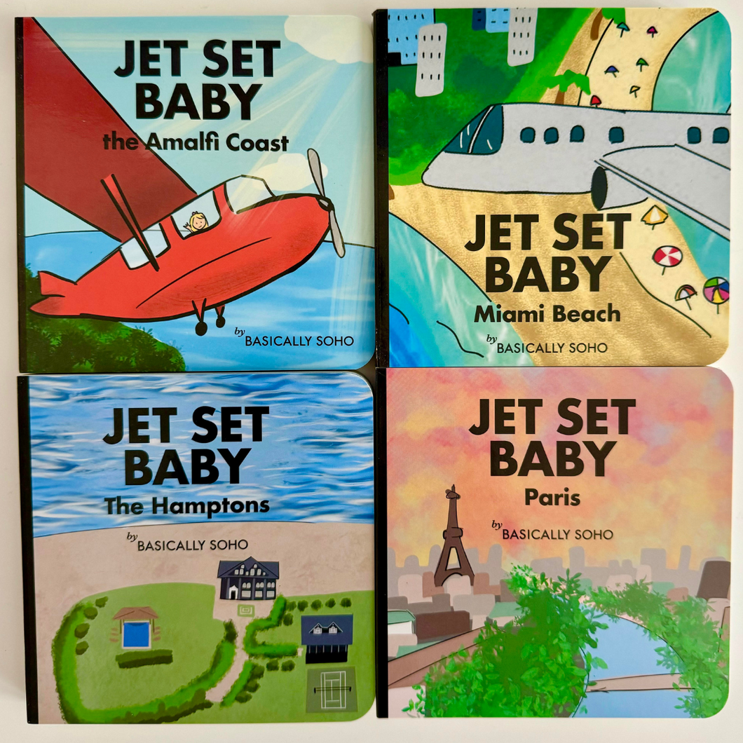 Jet Set Baby Book - Collection of 4