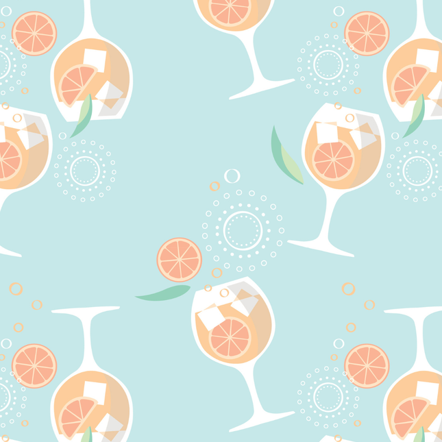 Amalfi Coast Seafoam Spritz Zippered Romper