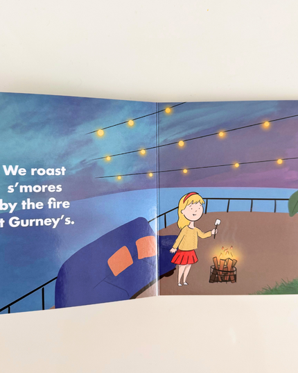 Hamptons Jet Set Baby Book