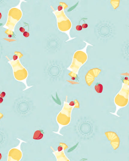 Miami Vice Fruit Smoothie Two-Piece Set