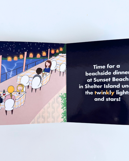 Hamptons Jet Set Baby Book