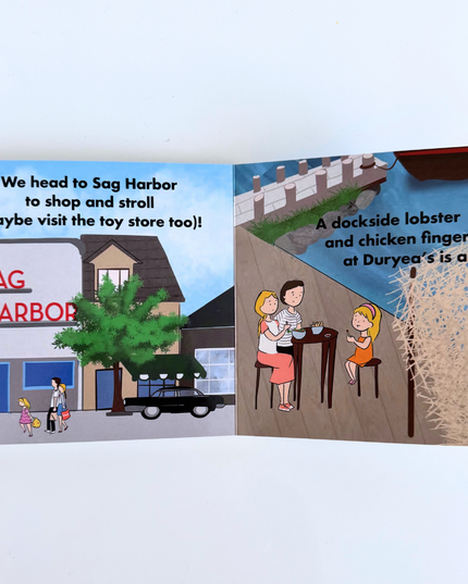 Hamptons Jet Set Baby Book