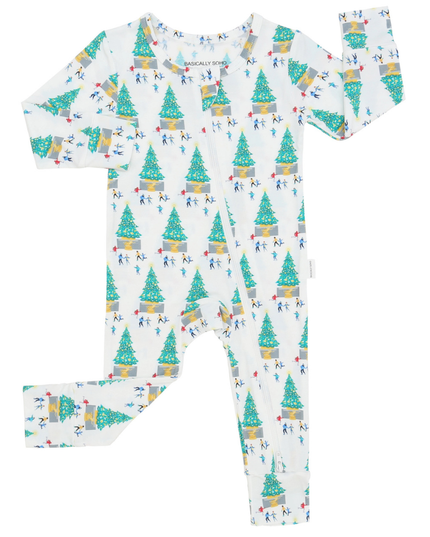 Christmas in New York 2025 Zippered Romper
