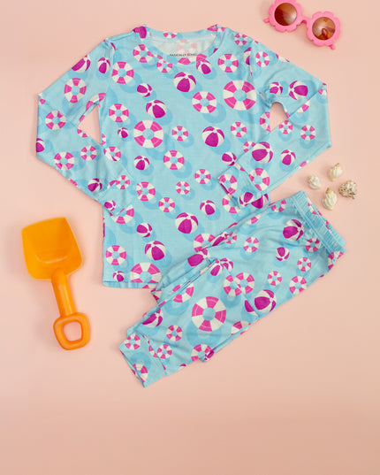 Hamptons Pool Party Pink Two-Piece Set