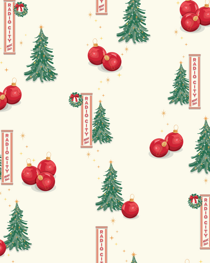NYC Christmas at Radio City Zippered Romper