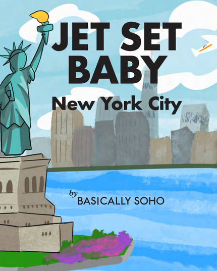 NYC Jet Set Baby Book