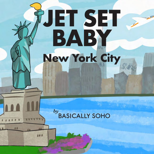 NYC Jet Set Baby Book