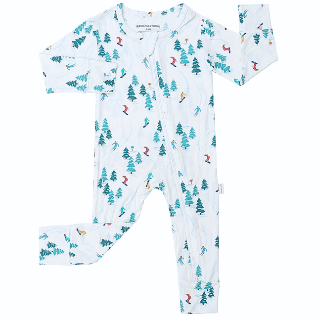 Aspen Slopes Zippered Romper