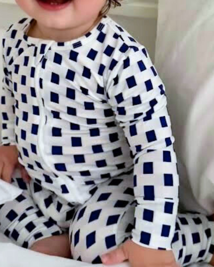 Paris Bistro Zippered Romper