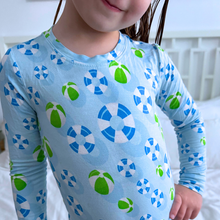 Load image into Gallery viewer, Hamptons Pool Party Green Two-Piece Set
